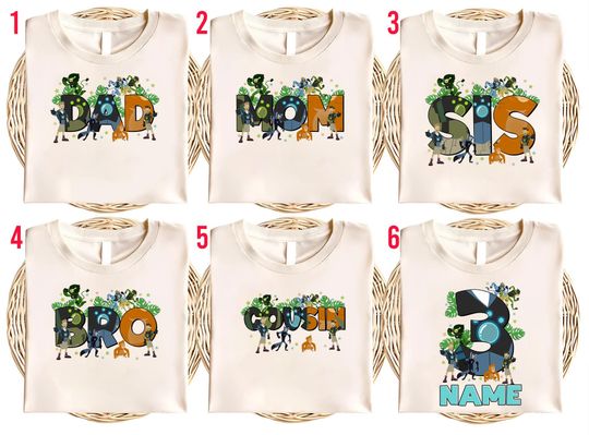 Custom Name Wild Kratts Themed Shirt, Wild Kratts Birthday Boy Shirt