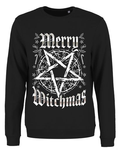 Discover Merry Witchmas Ladies Black Christmas Jumper