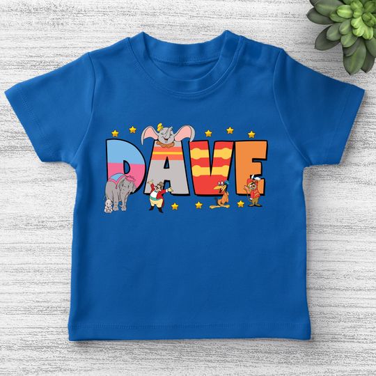 Discover Custom Name Dumbo Birthday Shirt, Disney Dumbo Character Shirt, Custom Disneyland Family Matching Trip Shirt UM2C14