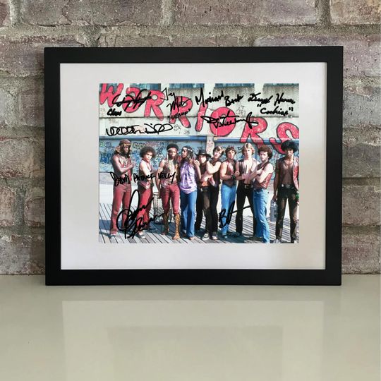Discover The Warriors 1979 - Michael Beck, James Remar, David Patrick Kelly Facsimile Autographs Walter Hill