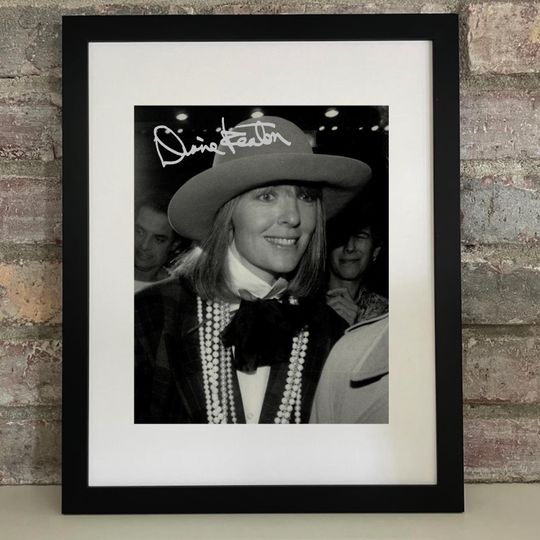 Discover Diane Keaton Autographed Signed Poster Print 8x10 Reprint Fashion Annie Hall  Style Icon Manhattan Woody Allen