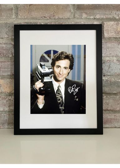 Discover Bob Saget Full House Poster Photo Print with Reprint Autograph  Comedian & Actor TV Memorabilia Wall Art