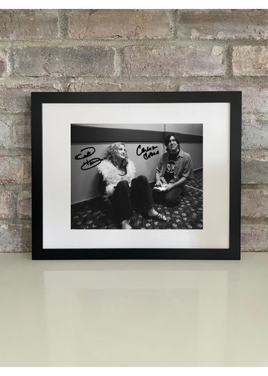 Discover Cameron Crowe and Kate Hudson Almost Famous Poster Photo Print with Reprint Autograph  Filmmaker & Actress Movie Collectible