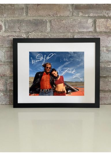 Discover Natural Born Killers Poster: Woody Harrelson & Juliette Lewis Autograph Reprint
