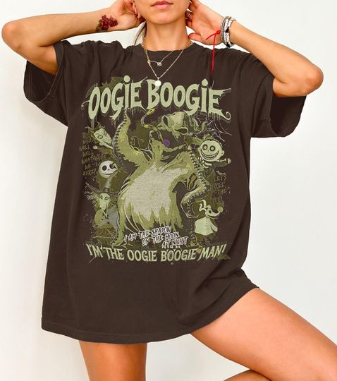 Discover Boogie Man Halloween T-Shirt, Horror Movie Fan Gift, Christmas T-Shirt