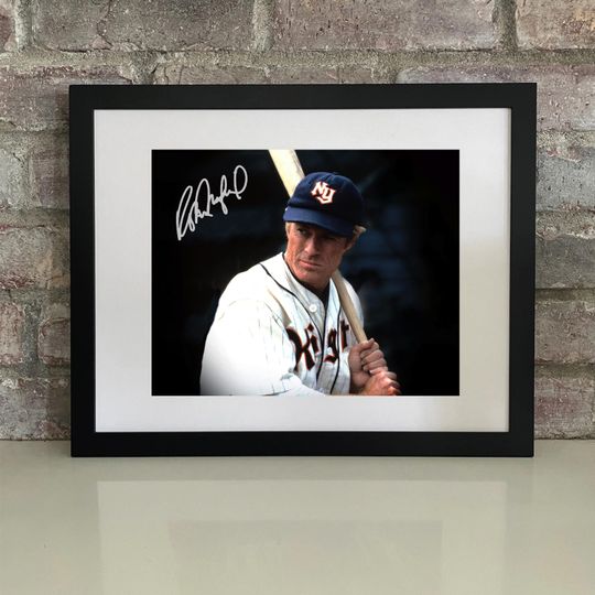 Discover Robert Redford Autographed Signed Reprint 8x10 Poster Print The Natural Roy Hobbs