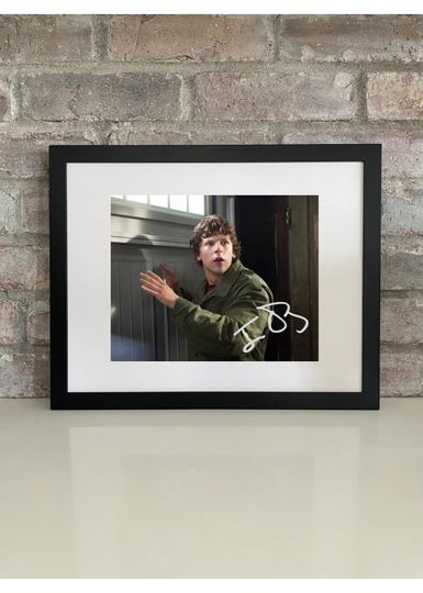 Discover Jesse Eisenberg - 30 Minutes or Less - Movie Poster with Reprint Autograph