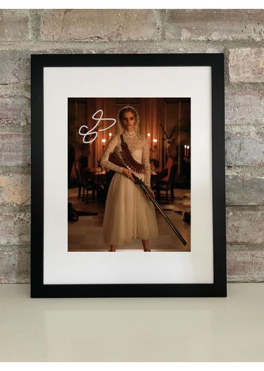 Discover Samara Weaving Photo with Reprint Autograph  Modern Horror Star (Framed or Unframed)