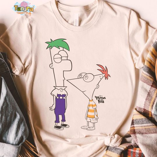Discover Retro 90s Disney Phineas And Ferb Boys Of Summer T-Shirt, Crop Top, Magic Kingdom WDW Trip Gift, Family Vacation, Birthday Present for Fans