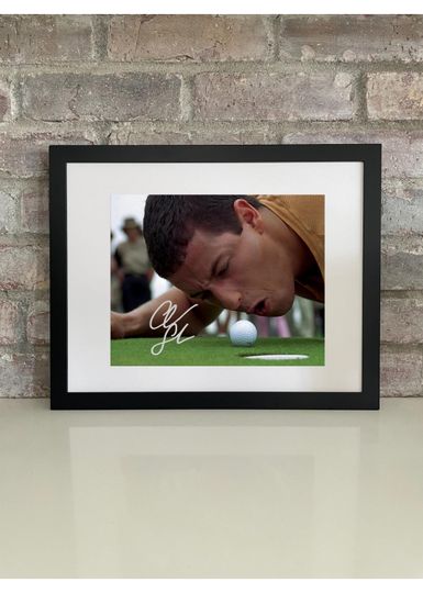 Adam Sandler from Happy Gilmore  Comedy Film Reprint Autograph