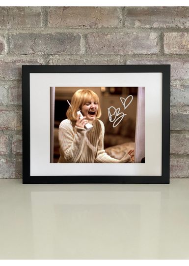 Discover Drew Barrymore Poster Photo  Scream Opening Scene Autograph Reprint, Framed or Unframed