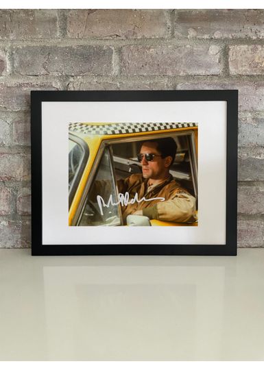 Discover Robert De Niro Photo with Reprint Autograph  Crime Film Legend Poster