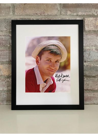 Discover Bob Denver  Gilligans Island Reprint Autograph Poster