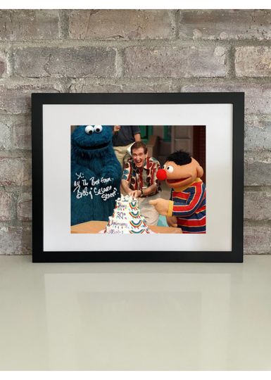 Discover Bob McGrath  70s Television Personality Reprint Autograph  Photo