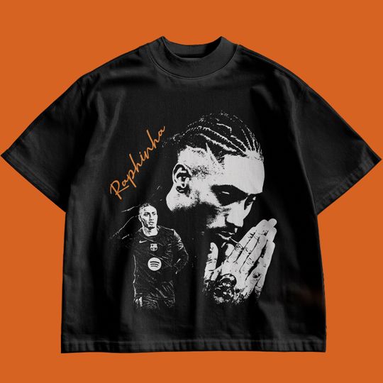 Discover Raphinha Yamal Inspired T-Shirt, Vintage Soccer Bootleg Football Tee