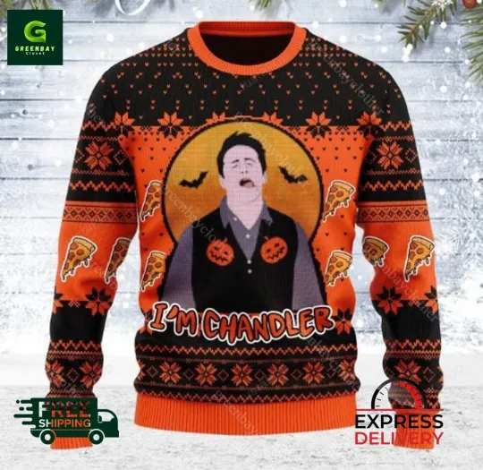 Friends TV Series I’m Chandler Ugly Christmas Sweater