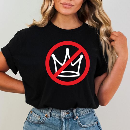 Discover No Kings in America Shirt, Anti Trump Shirt, Political Shirts Anti Maga Shirts, Crown No Kings Shirt, Protest Shirts Nope Kings Shirt