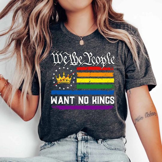 Discover We The People Want No Kings Shirt, No Kings Day June 14 Shirt, No Kings In America Shirt