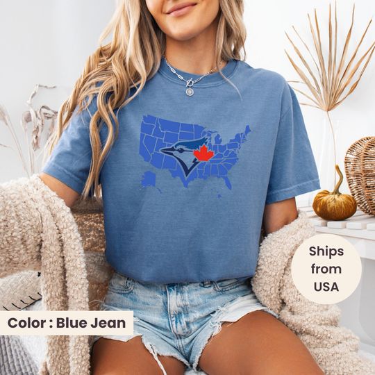Toronto Blue Jays Baseball T-Shirt for Kids and Adults