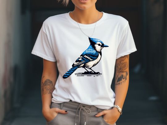 Discover Blue jay Shirt. Blue jay Gift. Bird Shirt. Bird Gift. Bird Lover Shirt. Bird Lover Gift. Blue jay Lover Gift. Blue jay T-shirt. #FC261