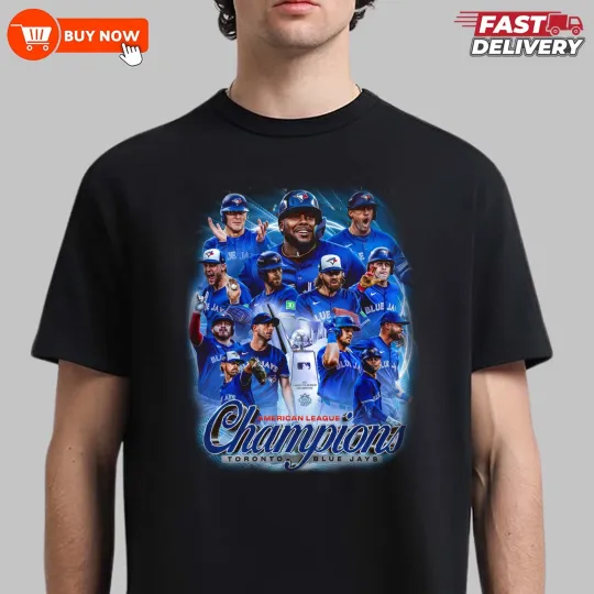 Toronto Blue Jays 2025 AL Champions World Series T-Shirt