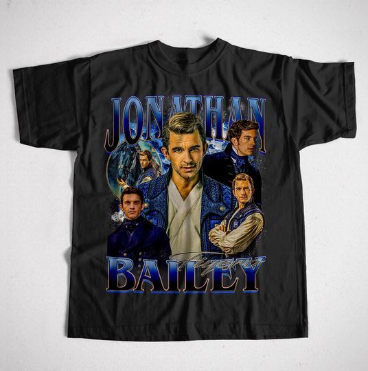 Vintage 90s Bootleg Style Jonathan Bailey T-Shirt, Lord Anthony Fiyero Wicked Fan Tee