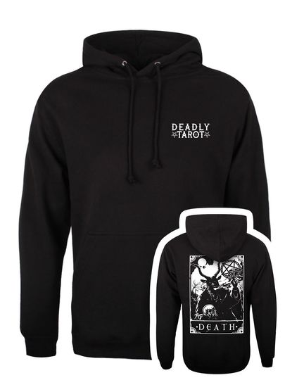 Discover Deadly Tarot - Death Men's Black Hoodie