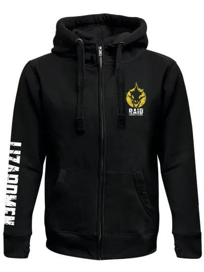 RAID Shadow Legends Lizardmen Black 3D Zip Hoodie
