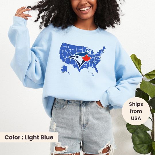 Discover Toronto Blue Jays Sweathirt, Baseball Shirt, Baseball Shirt, Baseball fan shirt, Blue jays sweetshirt, Blue jays Hoodie, Baseball kids tee