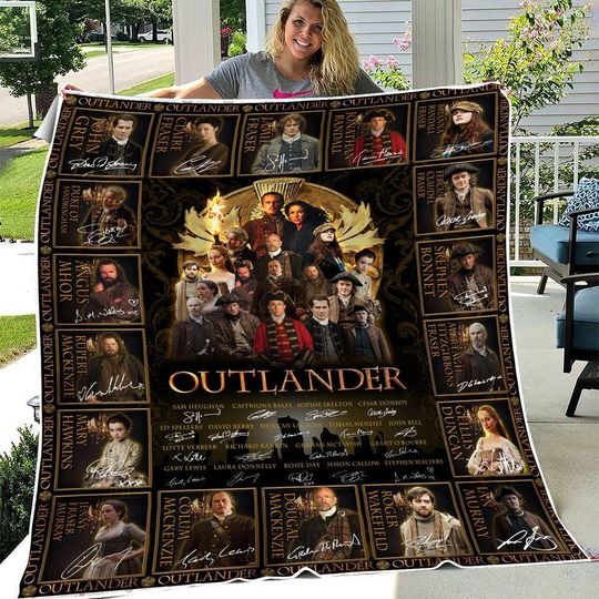 Discover Personalized Outlander TV Series Quilt Blanket, Outlander TV Series Quilt Blanket, Bedding Blanket, Bedding Decor, Home Decor Gift.