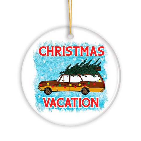 Discover Christmas Vacation Griswold Ceramic Ornament