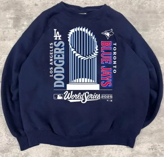 Discover New Toronto Blue Jays World Series 2025 champions crewneck sweatshirt VK02846