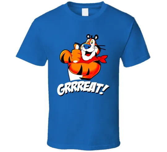 Discover Tony The Tiger Cereal Mascot Retro T-Shirt