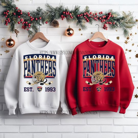Vintage Florida Panthers sweatshirt | Florida Panthers youth Sweatshirt | Florida Hockey Fan shirt | Hockey Fan shirt sweater hoodie