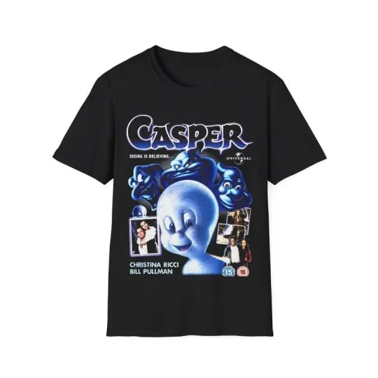 Casper Movie 1995 Unisex T-Shirt Ghostly Family Comedy Tee
