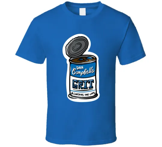 Discover Dan Campbell Grit Soup Detroit Football T-Shirt