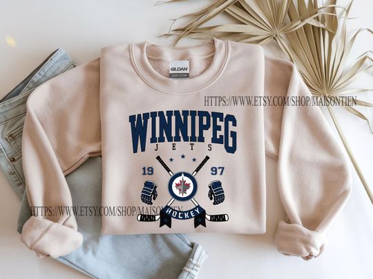 Discover Winnipeg Jets shirt | Winnipeg Jets Sweatshirt | Winnipeg Hockey Fan shirt |Winnipeg Jets Sweatshirt Crewneck