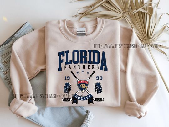Florida Panthers shirt | Florida Panthers Sweatshirt | Florida Hockey Fan shirt |Florida Panthers Sweatshirt Crewneck