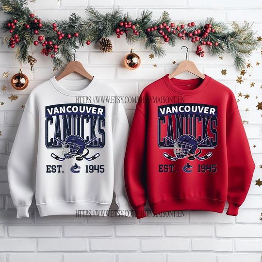Discover Vintage Vancouver Canucks sweatshirt | Vancouver Canucks youth Sweatshirt | Vancouver Hockey Fan shirt | Hockey Fan shirt sweater hoodie