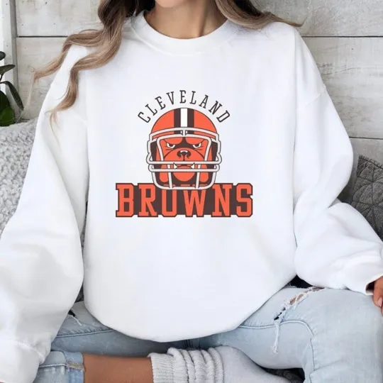 Cleveland Browns Unisex Crewneck Sweatshirt, Football Team Apparel