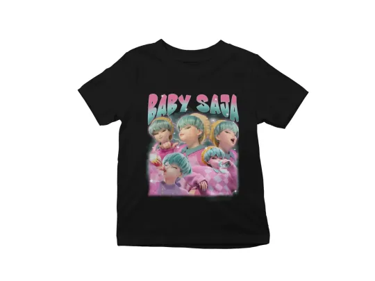 Discover Baby Saja Boys Huntrix Kpop Demon Hunters Large Kids T-Shirt 98 - 164