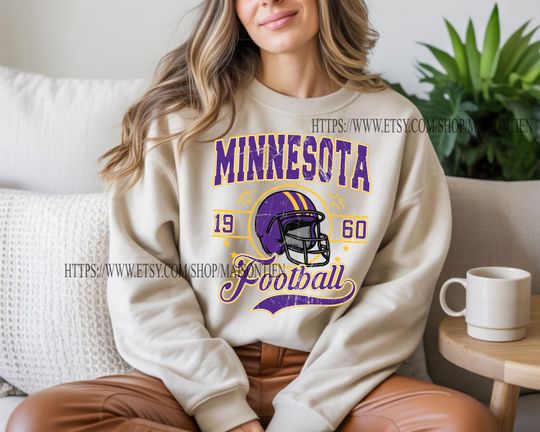 Discover Minnesota Football sweatshirt crewneck tshirt, Minnesota Football Fan Tee, Minnesota Football Game Day Apparel, Vintage Football Tee