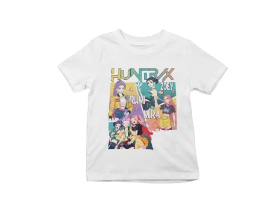 Discover Saja Boys Huntrix Kpop Demon Hunters All Large Kids T-Shirt 98 - 164
