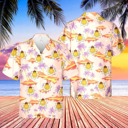 Discover Canadian Army, The Royal Canadian Regiment (The RCR) Hawaiian Shirt