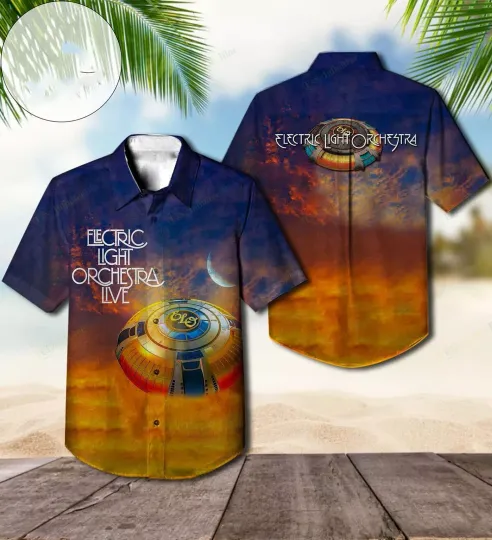 Discover Electric Light Orchestra Live Album Hawaiian Shirt