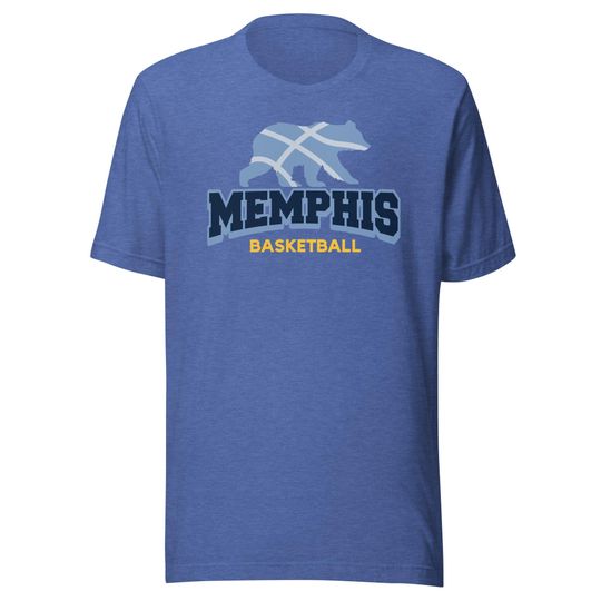 Discover Memphis Basketball T-Shirt: Bluff City Sports Fan Apparel