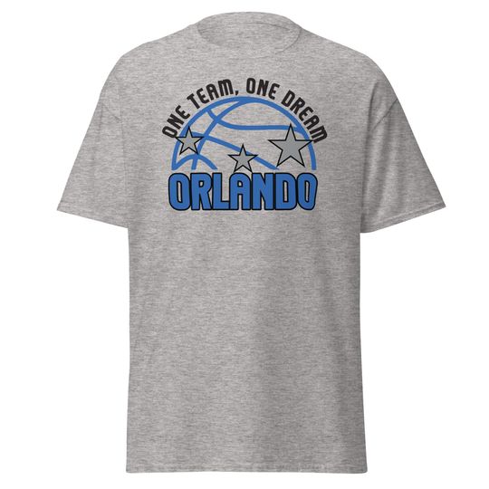 Discover Orlando Basketball T-Shirt: Central Florida Sports Fan Apparel