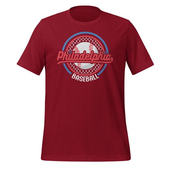 Discover Philadelphia Phillies Baseball T-Shirt: Fan Apparel