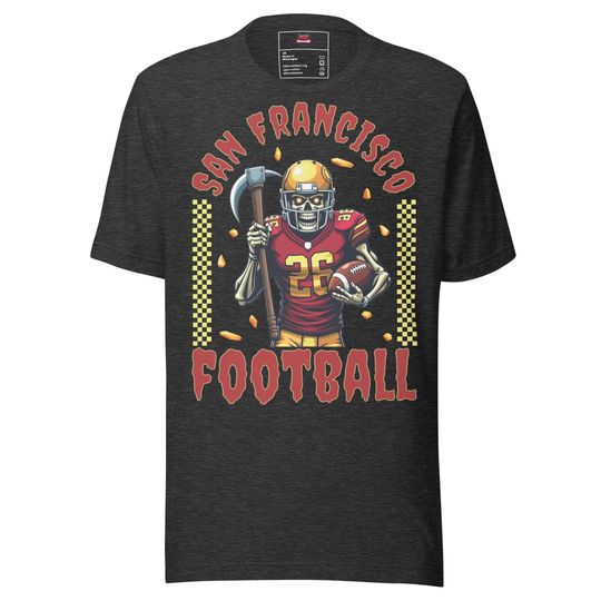 Discover San Francisco Football T-Shirt Vintage Retro Football Fan Gift SF Sports Apparel