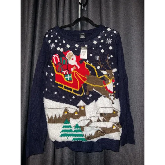 Discover Ugly Christmas Sweater Xmas Size Large